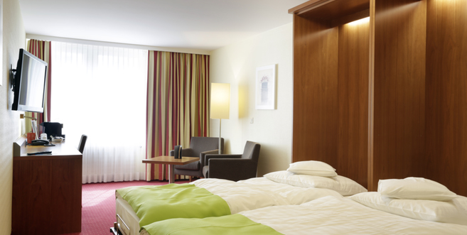 Suite - Innenansicht und Betten